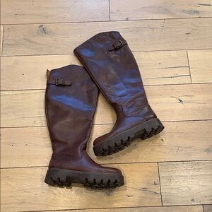 Franco sarto brown boots, 7.5
